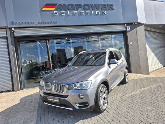 BMW X3 2.0 20I X LINE 4X4 16V GASOLINA 4P AUTOMÁTICO